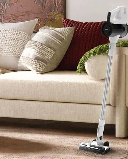 Belaidis vertikalusis rankinis dulkių siurblys „Vivax VCB-3002W“, baltas