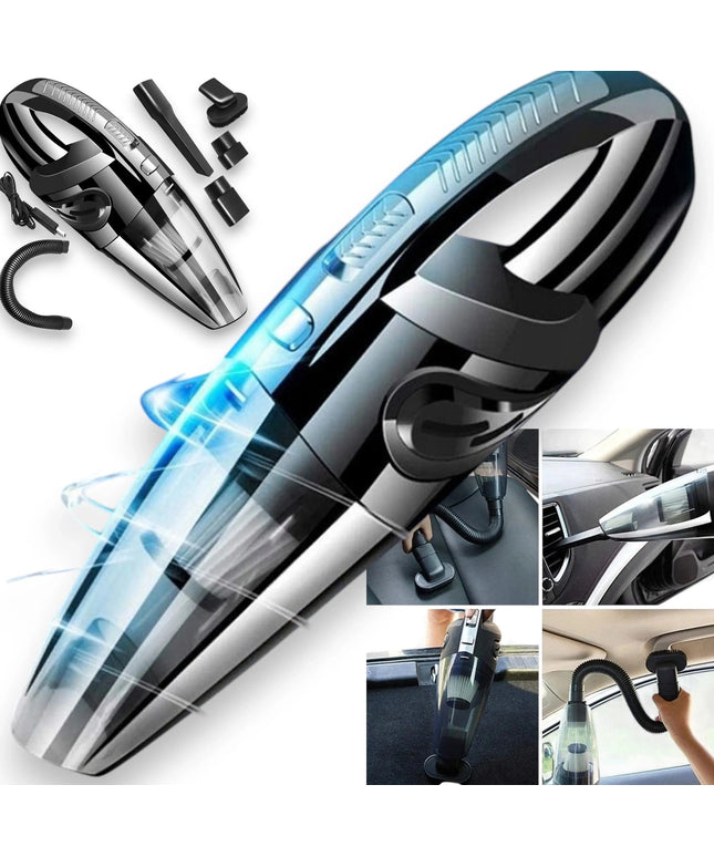„Xtrobb 22149“ belaidis rankinis automobilinis dulkių siurblys su HEPA filtru, 90 W