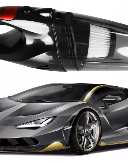 GALINGAS AUTOMOBILINIS CIKLONINIS BELAIDIS DULKIŲ SIURBLYS 400W BE MAIŠELIO 16000PA