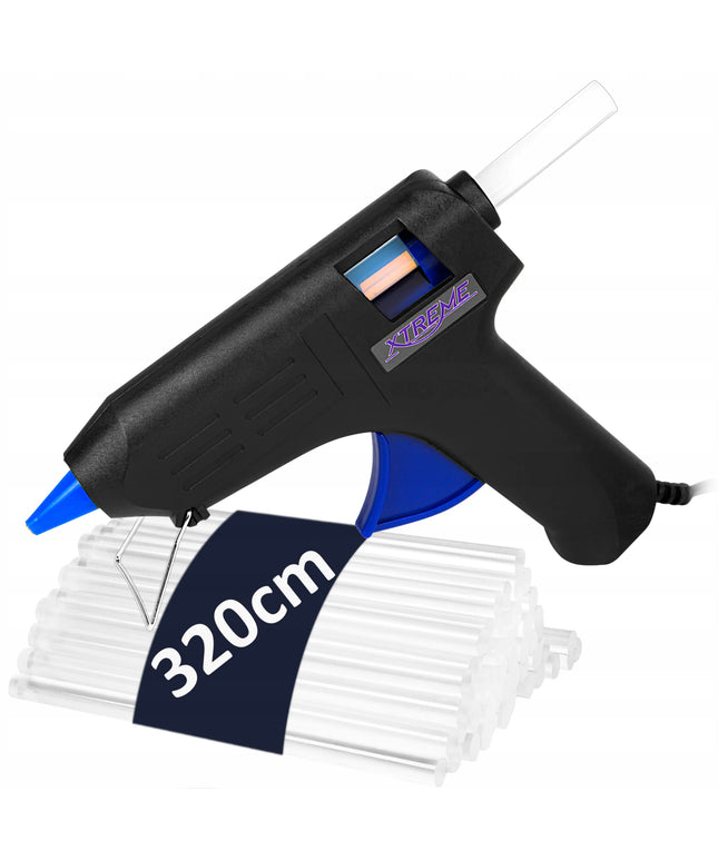 Galingas klijų pistoletas su 11 mm klijų lazdelėmis 80W