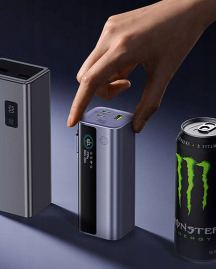 Galingas išorinis akumuliatorius BASEUS 20000 mAh 145W EnerGeek GR11 su įtraukiamu USB-C laidu