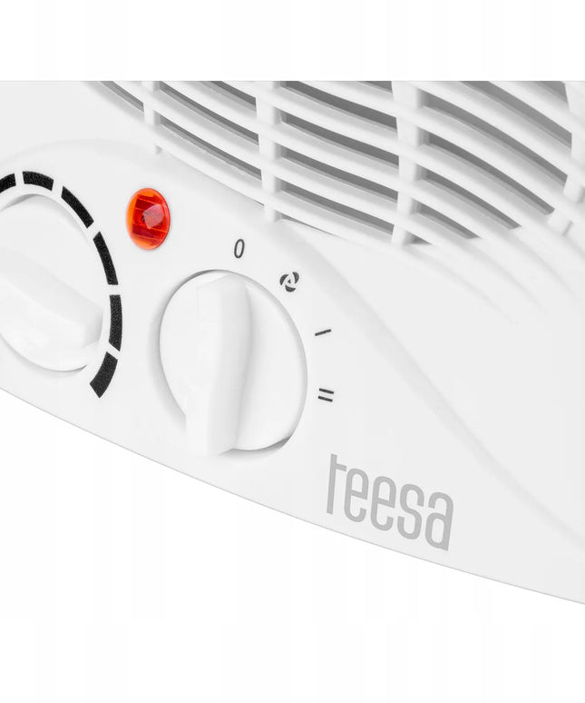 Galingas elektrinis ventiliatorinis šildytuvas Teesa TSA8039 2000W su termostatu