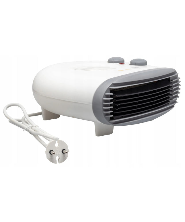 Galingas elektrinis ventiliatorinis šildytuvas Weber 2000W su termostatu