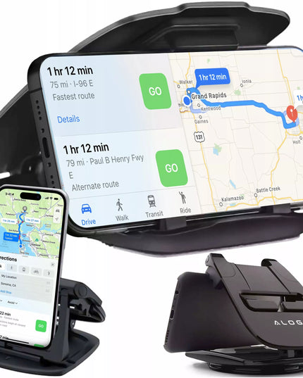 TVIRTAS 360 LAIPSNIŲ TELEFONO IR GPS NAVIGACIJOS LAIKIKLIS ANT AUTOMOBILIO PRIETAISŲ SKDELIO IKI 6.5