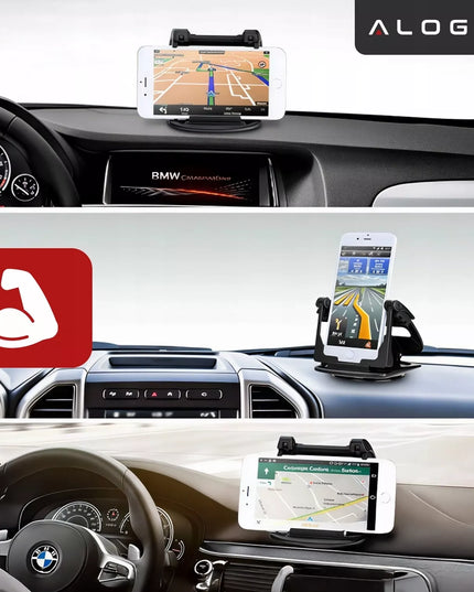 TVIRTAS 360 LAIPSNIŲ TELEFONO IR GPS NAVIGACIJOS LAIKIKLIS ANT AUTOMOBILIO PRIETAISŲ SKDELIO IKI 6.5