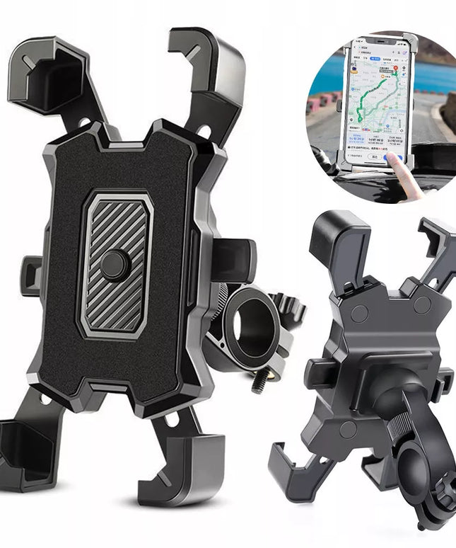 TVIRTAS DVIRAČIO LAIKIKLIS TELEFONUI IKI 7" GSM GPS DVIRAČIUI MOTOCIKLUI ANT VAIRO