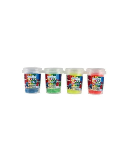 Creative Kids modelino rinkinys vaikams, 4 spalvos, 4 × 55 g, 220 g
