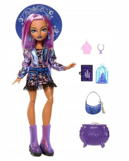 Monster High Moonspell Magic Layla Stone Krištolų ragana, lėlė, JMB90
