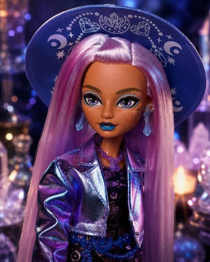 Monster High Moonspell Magic Layla Stone Krištolų ragana, lėlė, JMB90