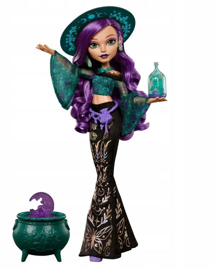 „Monster High Moonspell Magic“ Willow Thorne gamtos raganos lėlė JMB92