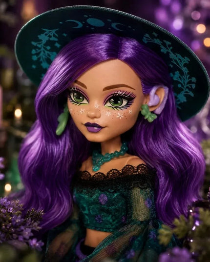 „Monster High Moonspell Magic“ Willow Thorne gamtos raganos lėlė JMB92