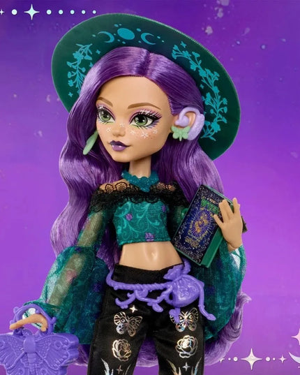 „Monster High Moonspell Magic“ Willow Thorne gamtos raganos lėlė JMB92