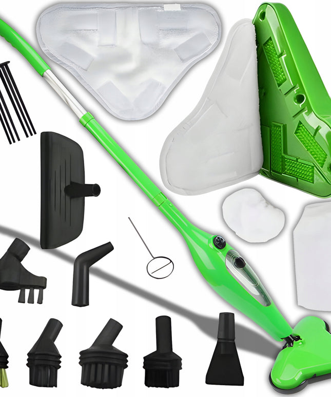 DAUGIAFUNKCINIS GARŲ MOPAS 1300W GARŲ VALYTUVAS 12-IN-1 SU PRIEDAS