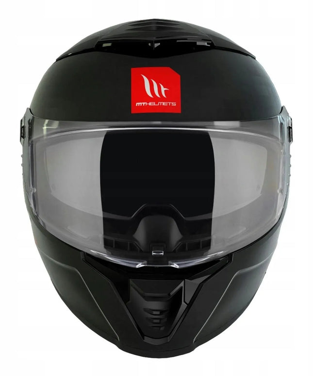 MT THUNDER 4 SV SOLID BLACK MATT Motociklininko šalmas integralinis
