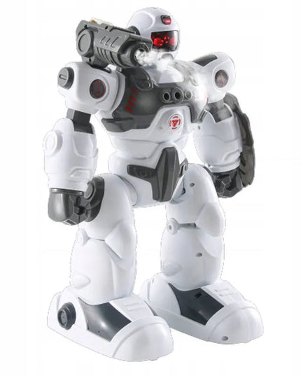 Daugiafunkcis nuotoliniu būdu valdomas robotas HollaKids RoboActor, šaudo strėlytėmis ir leidžia garų efektą