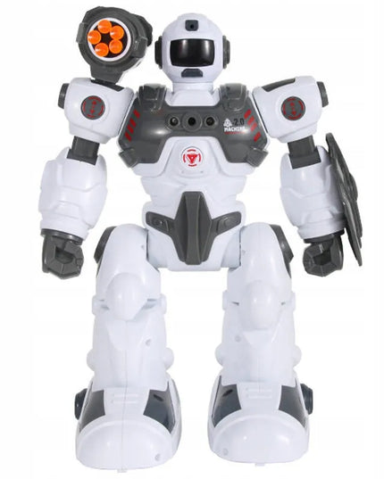 Daugiafunkcis nuotoliniu būdu valdomas robotas HollaKids RoboActor, šaudo strėlytėmis ir leidžia garų efektą