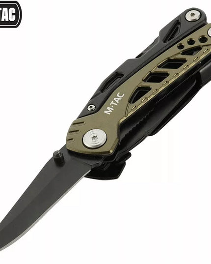 Daugiafunkcis įrankis M-TAC Multitool su dėklu Type 2 Green/Black