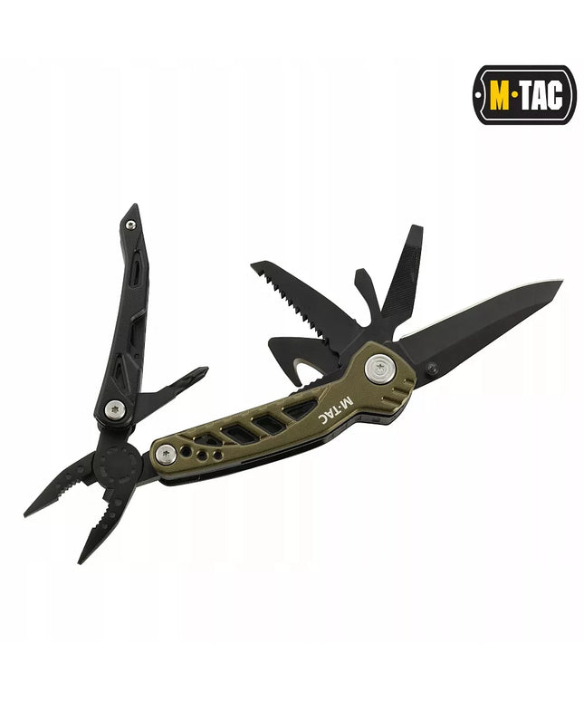 Daugiafunkcis įrankis M-TAC Multitool su dėklu Type 2 Green/Black