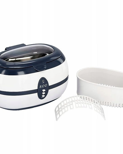 Ultragarsinis valytuvas, kosmetinis sterilizatorius, talpa 0,6L, galingumas 35W, 40kHz