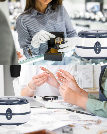 Ultragarsinis valytuvas, kosmetinis sterilizatorius, talpa 0,6L, galingumas 35W, 40kHz