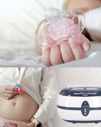 Ultragarsinis valytuvas, kosmetinis sterilizatorius, talpa 0,6L, galingumas 35W, 40kHz