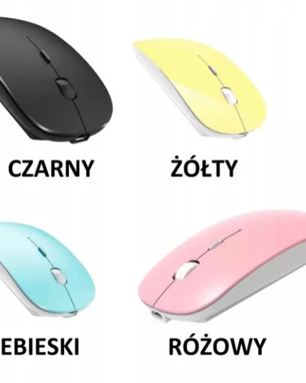 Tyli belaidė optinė kompiuterinė pelė Bluetooth SilentTouch