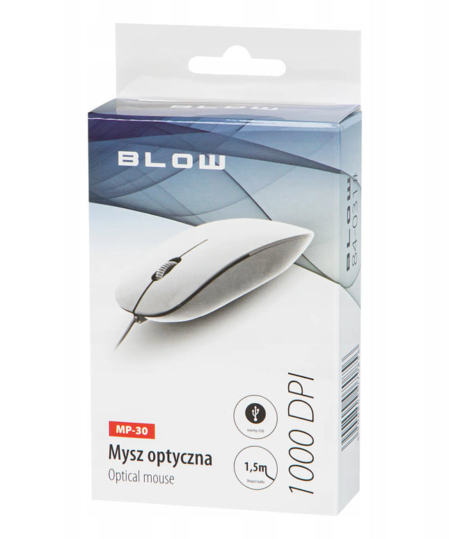 Optinė laidinė USB pelė 1000 DPI kompiuteriui ir nešiojamam kompiuteriui