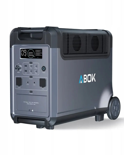 ABOK ARK3600 nešiojamoji energijos stotis su XT60, 3600 W, 3840 Wh