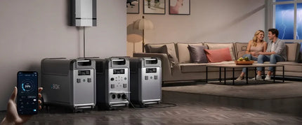 ABOK ARK3600 nešiojamoji energijos stotis su XT60, 3600 W, 3840 Wh