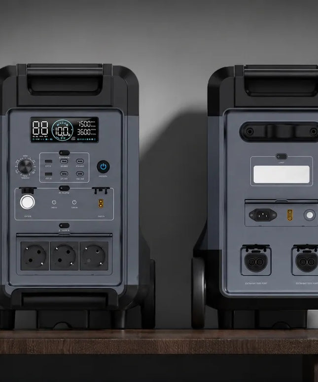 ABOK ARK3600 nešiojamoji energijos stotis su XT60, 3600 W, 3840 Wh
