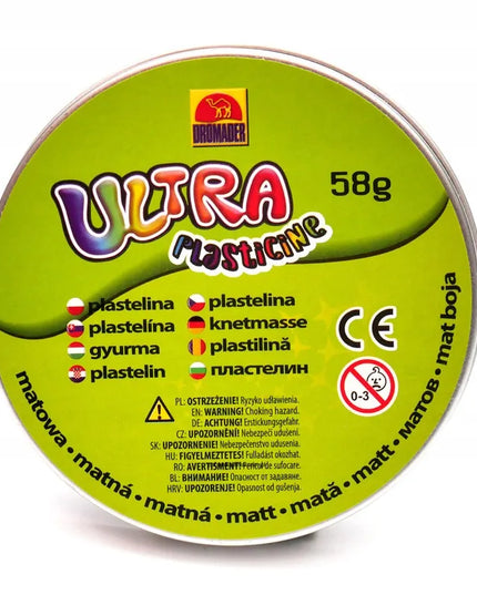 Stebuklingas modelinas metalinėje dėžutėje, 58 g, oranžinis