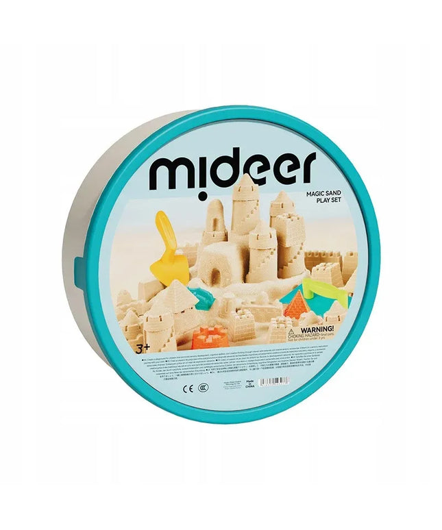 Stebuklingas smėlis „Mideer“ – 25 priedai kūrybiškiems žaidimams