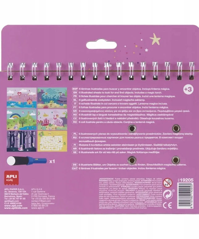 „Magical World“ – knygelė su magišku žibintuvėliu, „Apli Kids“