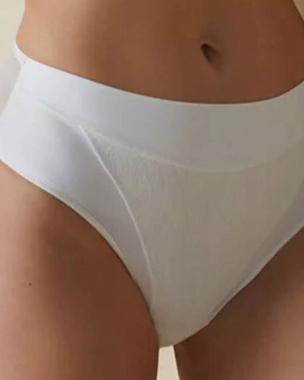 Modeluojančios kelnaitės Figi Violeta Braga aukštu liemeniu, baltos, XXL dydis