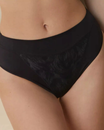 Liekninančios aukšto liemens „Selene“ kelnaitės fiksuojančios pilvuką, juodos, XL