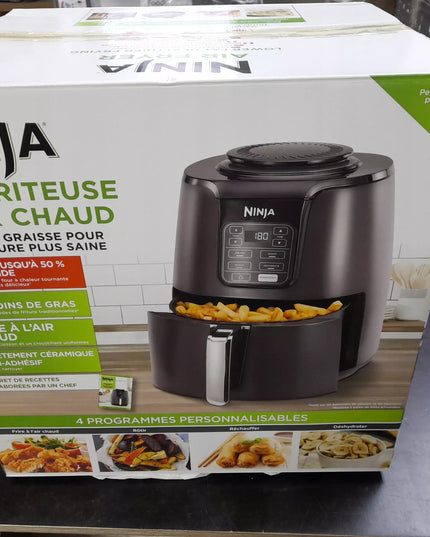 Kompaktiška karšto oro gruzdintuvė Ninja Air Fryer 3,8l AF100EU 1550W | 40–240C