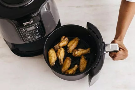 Mažas gruzdintuvas be aliejaus Ninja Air Fryer 3,8l AF100EU 1550W | 40–240C