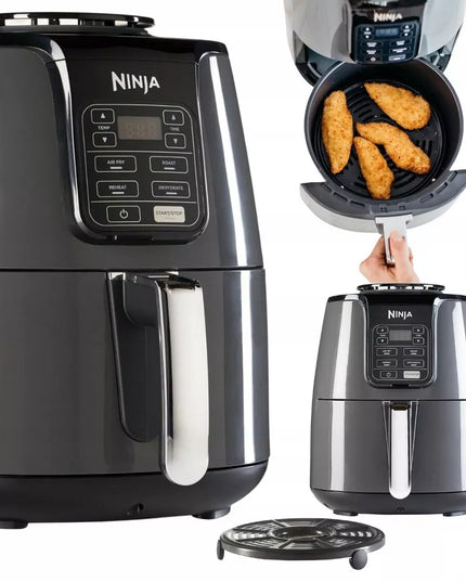 Mažas gruzdintuvas be aliejaus Ninja Air Fryer 3,8l AF100EU 1550W | 40–240C