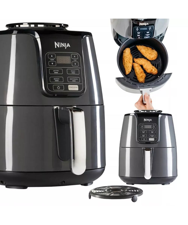 Mažas gruzdintuvas be aliejaus Ninja Air Fryer 3,8l AF100EU 1550W | 40–240C