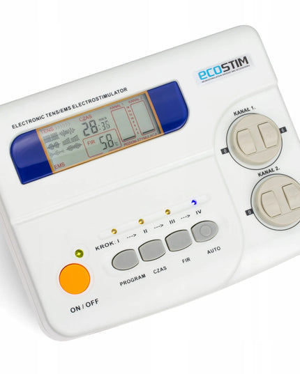 Ecostim ECO80 TENS/EMS elektrostimuliatorius, termoterapija ir akupunktūra