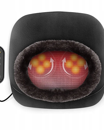 Snailax SL-522V-EU 2 viename pėdų ir nugaros masažuoklis „Shiatsu“ su šildymo funkcija