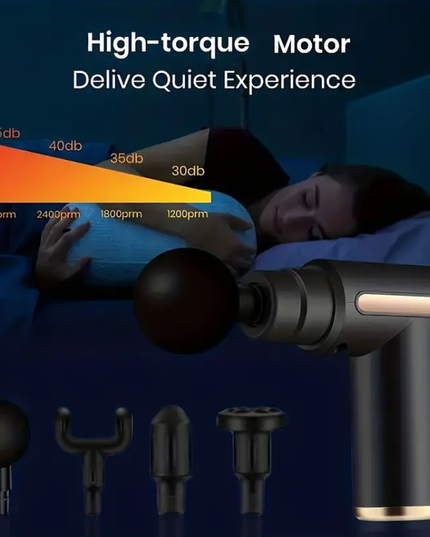 Viso kūno masažuoklis, masažo pistoletas