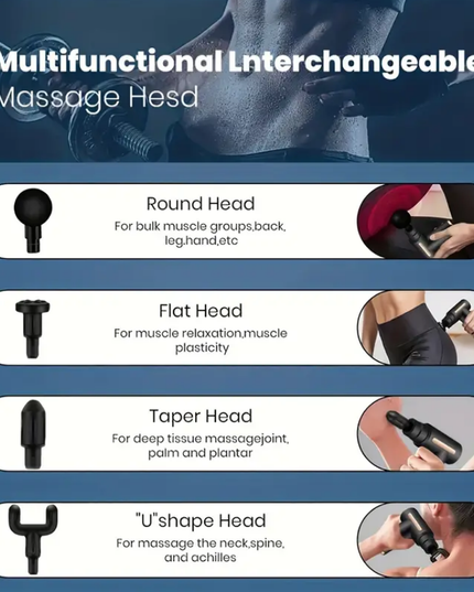 Viso kūno masažuoklis, masažo pistoletas