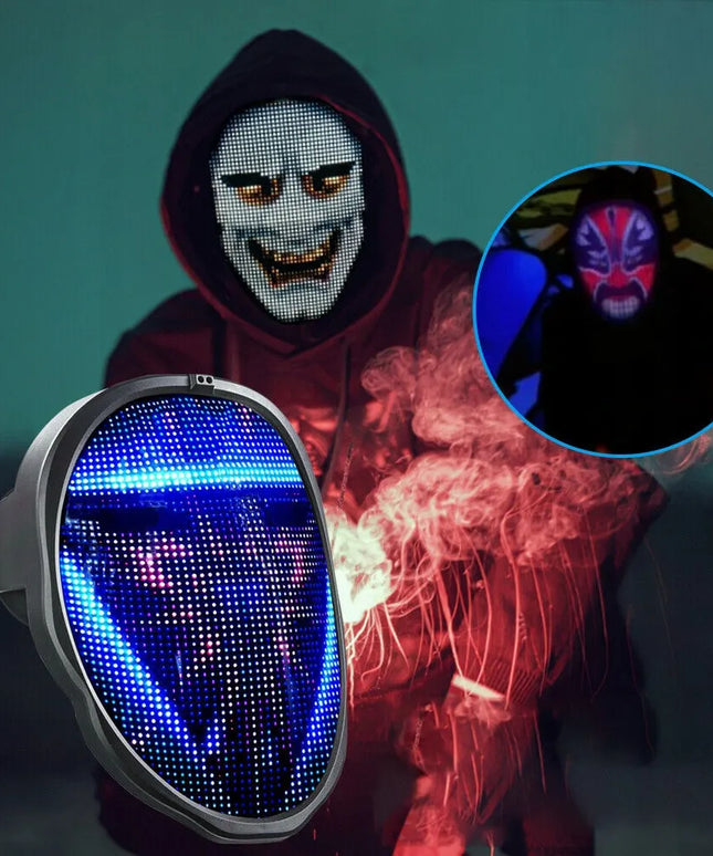 LED fotoninės terapijos kaukė, 7 spalvos