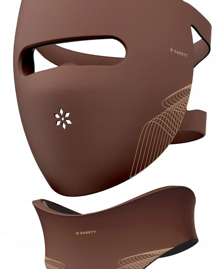 Garett Beauty Skin Ritual Face&Neck LED veido ir kaklo kaukė, ruda