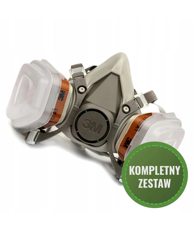 Dažymo ir apsauginė kaukė 3M 6200, paruoštas naudojimui rinkinys, originali 3M