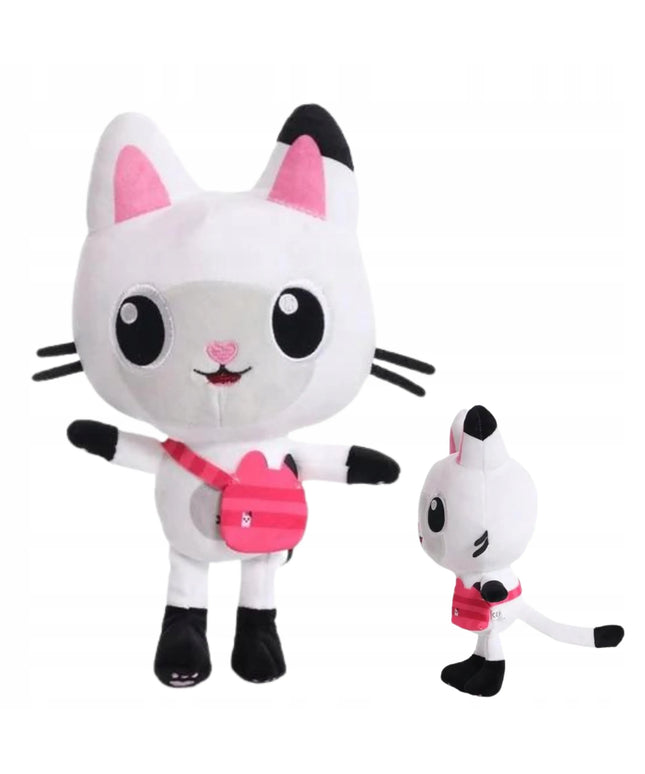 Panduś pliušinis žaislas „Kocių namelis Gabi“, audinys, 30 cm