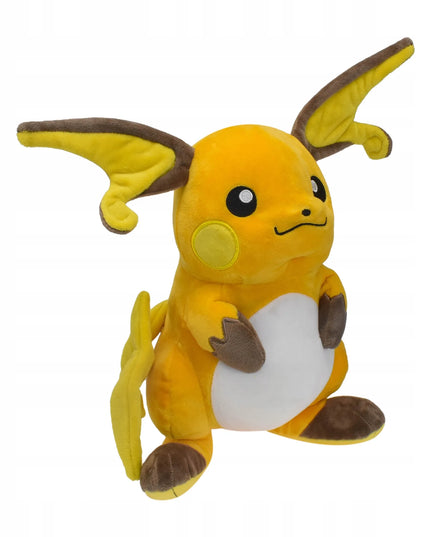 Raichu Pokémon GO pliušinis žaislas, Pikachu personažas, dovana, 32–35 cm