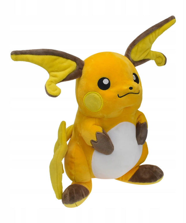 Raichu Pokémon GO pliušinis žaislas, Pikachu personažas, dovana, 32–35 cm