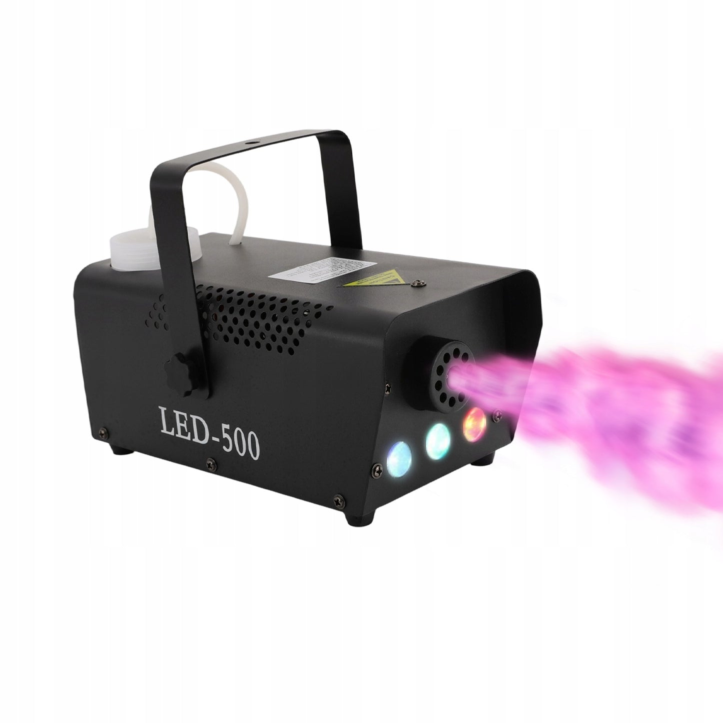 LED rūko mašina, 500 W, purškiamoji dūmų mašina RGB